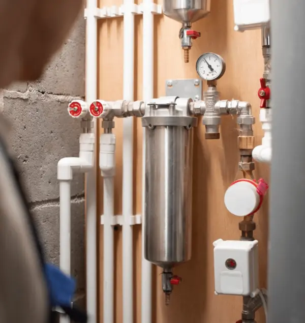 plumber working to fix problems